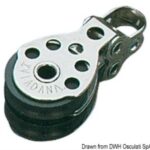 Osculati 55.040.04 Bozzello 2 Pulegge 6X25 bozzelli viadana hye e sea sure