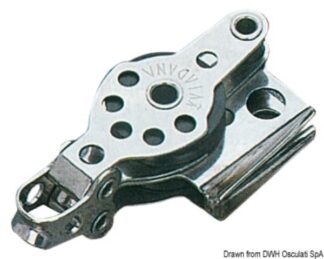 Osculati 55.040.07 Bozzello 2 Pulegge Strozzascotte Arricavo 6X25 bozzelli viadana hye e sea sure