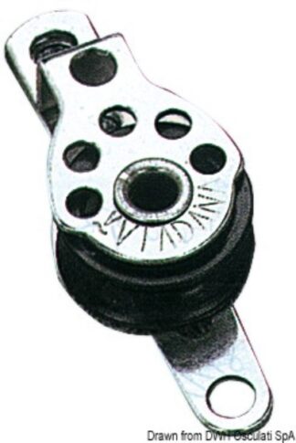 Osculati 55.090.08 Microbozzello Inox 1 Puleggia Piano 17X5 bozzelli viadana hye e sea sure