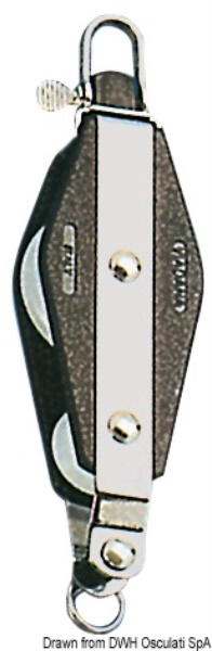 Osculati 55.109.00 Bozzello Plastinox 2 Pulegge Violino 8X34 Con Arricavo bozzelli viadana hye e sea sure