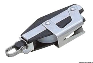 Osculati 55.110.00 Bozzello Plastinox 2 Pulegge Violino 8X34 Con Strozzascotte bozzelli viadana hye e sea sure