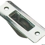 Osculati 55.241.04 Bozzello Inox Incasso 1 Puleggia 22X3 bozzelli di rinvio e per cavi metallici