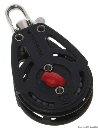 Osculati 55.408.00 Bozzello Singolo Rotazione Destra bozzelli viadana hye e sea sure