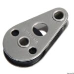 Osculati 55.511.75 Bozzello Inox 1 Puleggia Piatto 25X5 bozzelli di rinvio e per cavi metallici