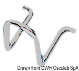 Osculati 56.254.20 Ponticello Inox Anteriore strozzascotte