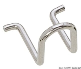 Osculati 56.254.21 Ponticello In Acciaio Inox Anteriore Basso strozzascotte