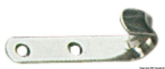 Osculati 58.329.00 Gancetto Acciaio Inox lande garrocci cursori ed accessori