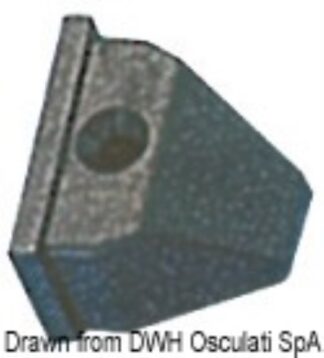 Osculati 62.940.09 Terminale In Plastica accessori per tendalini in acciaio inox aisi 316