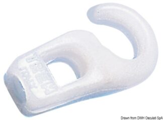 Osculati 63.177.00 Gancio Terminale Nylon 5 Mm elastici cinghie