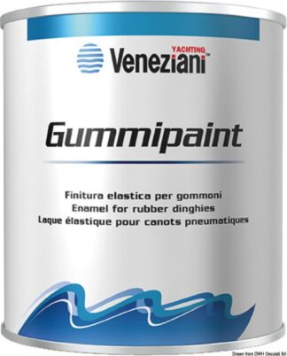 Osculati 65.009.02Gi Vernice Elastica Gummipaint Gialla 0,5 L fondi veneziani