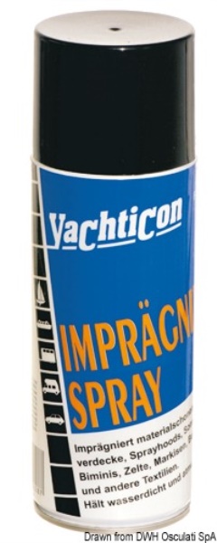Osculati 65.102.80 Spray Yachticon Fabric Waterproof linea di prodotti yachticon di pulizia e manutenzione