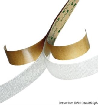 Osculati 65.310.06 Dual Lock Trasparente 25 Mm X 46 M sistema di fissaggio e nastro adesivo