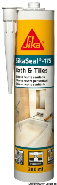 Osculati 65.418.04 Silicone Sigillante Sikaseal-175 Trasparente 300Ml sigillanti e adesivi