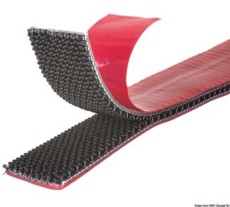 Osculati 65.450.03 Velcro® Brand Alfa-Lok® Mm25 X 3Mt Nero sistema di fissaggio e nastro adesivo