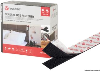 Osculati 65.452.04 Velcro® Brand General Use 5 M X 50 Mm Nero sistema di fissaggio e nastro adesivo