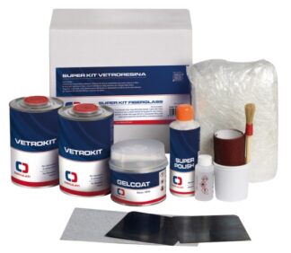 Osculati 65.520.07 Superkit Vetroresina prodotti per piccole riparazioni e manutenzioni