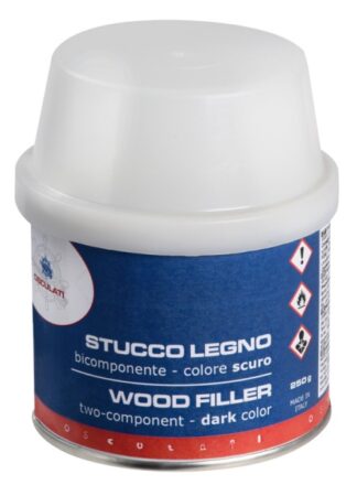 Osculati 65.520.14 Stucco Legno Bicomponente Scuro 150 Ml prodotti per piccole riparazioni e manutenzioni