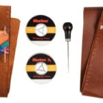 Osculati 65.527.01 Kit Pelle Marrone Per Ruota Timone occhioli bottoni coltelli