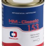 Osculati 65.611.11 Antivegetativa A Matrice Dura Classic 153 Bianca 0,75 L antivegetative osculati