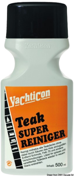 Osculati 65.720.00 Teak Super Cleaner Yachticon 500 Ml linea di prodotti yachticon di pulizia e manutenzione