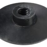 Osculati 66.233.00 Portabandiera Dritto Nero 75Mm accessori per gommoni