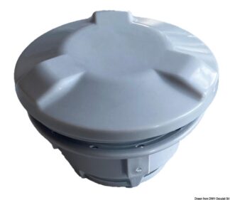 Osculati 66.446.35 Valvola Di Gonfiaggio Core Sostituibile Grigia valvole e manometro per gommoni