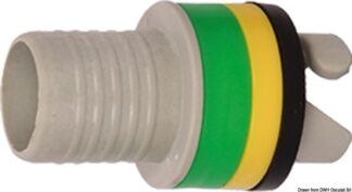 Osculati 66.446.54 Raccordo A Baionetta X Gonfiatori E Valvole valvole e manometro per gommoni