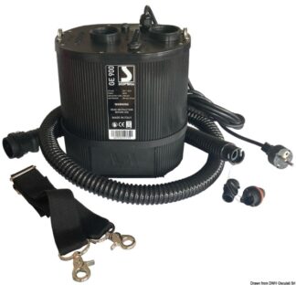 Osculati 66.448.05 Gonfiatore Scoprega Elettrico Ge 900Aa-Plus 230V gonfiatori elettrici