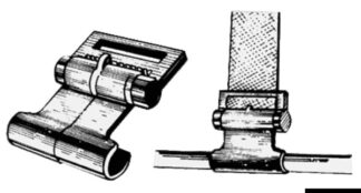 Osculati 66.592.00 Gancio In Plastica Per Teli teli gommone ed accessori
