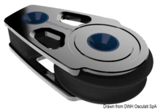 Osculati 68.361.61 Rinvio Synchro 60 Piano Singolo bozzelli su puleggia lewmar serie synchro