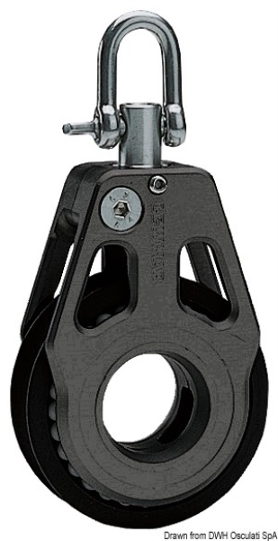 Osculati 68.511.80 Bozzello Racing 80 Singolo bozzelli racing e racing high load lewmar