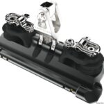 Osculati 68.724.01 Carrello Randa 1 Supporto Verticale Pulegge Doppie Con Arricavo carrello e rotaia lewmar serie ntr