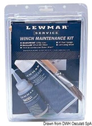 Osculati 68.915.00 Kit Manutenzione Winch Lewmar manovelle lewmar per winch