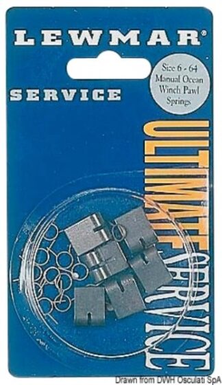 Osculati 68.915.02 Kit Manutenzione Nottolini Grandi E Molle manovelle lewmar per winch