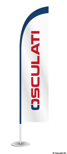 70.200.23-05S Kit Bandiera Vela - Logo Osculati bandiera vela