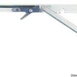 Osculati 71.240.10 Bracci Inox Supporto Tavolo tavoli e sedie arc in teak