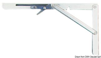 Osculati 71.240.10 Bracci Inox Supporto Tavolo tavoli e sedie arc in teak