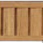 Osculati 71.303.10 Griglia Aereazione 128X350 Mm armadietti antine e maniglie arc in teak