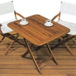 Osculati 71.305.76 Tavolo Pieghevole 70X45 Cm tavoli e sedie arc in teak