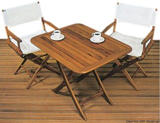 Osculati 71.305.75 Tavolo Pieghevole 90X70 Cm tavoli e sedie arc in teak