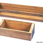 Osculati 71.326.50 Porta Oggetti 180X60x75 Mm portaoggetti arc in teak