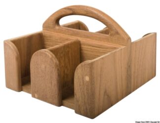 Osculati 71.374.04 Portabicchieri Arc 4 Posti portaoggetti arc in teak