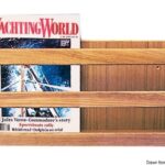 Osculati 71.602.30 Porta Libri Teak 375X190x200 Mm portaoggetti arc in teak