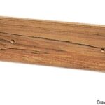Osculati 71.602.64 Porta Scottex Teak 310X97x90 Mm portaoggetti arc in teak