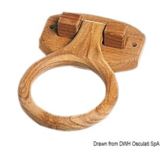 Osculati 71.602.76 Porta Asciugamani 152 X 228 X 50 Mm portaoggetti arc in teak