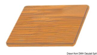 Osculati 71.602.99 Tagliere Teak 200X275 Mm portaoggetti arc in teak