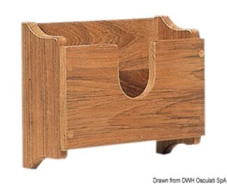 Osculati 71.603.04 Porta Binocolo Teak 250X95x200 Mm portaoggetti arc in teak