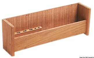 Osculati 71.605.50 Porta Strumenti Teak 435X100x150 Mm portaoggetti arc in teak