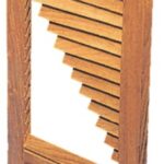 Osculati 71.607.04 Profilo Persiana Teak 1210 Mm armadietti antine e maniglie arc in teak