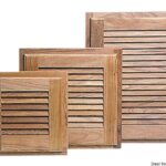 Osculati 71.607.22 Antina Con Telaio 380X380 Mm armadietti antine e maniglie arc in teak